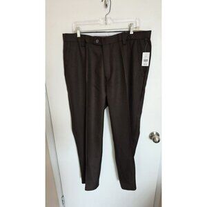 Michael Irvin 88 Brown Dress Pants Mens Size 36Wx28L Altered Disregard Tag Size